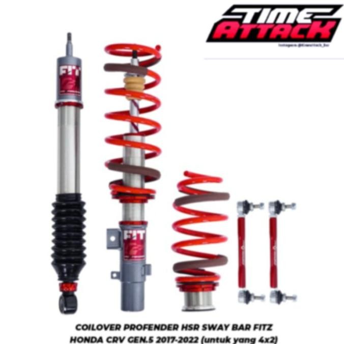 Coilover profender sway bar fitz honda crv