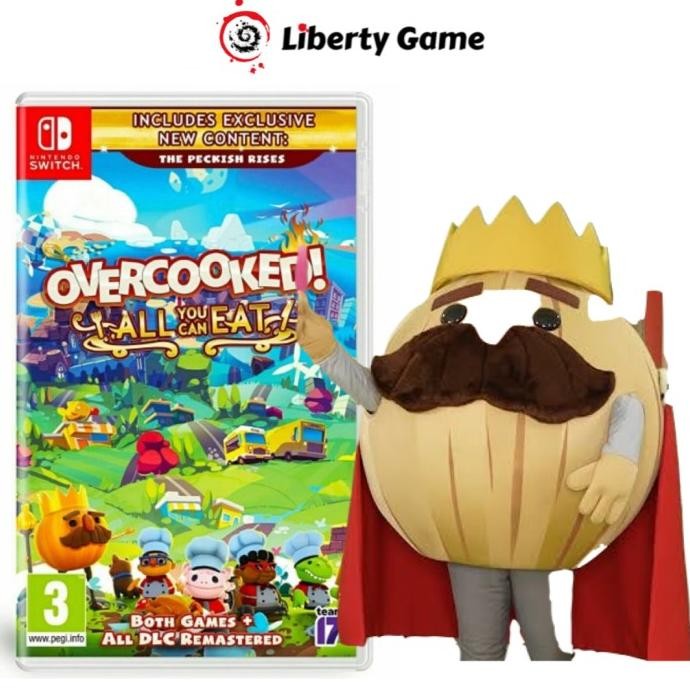 Switch - Nintendo Switch Overcooked! Overcooked All You Can Eat