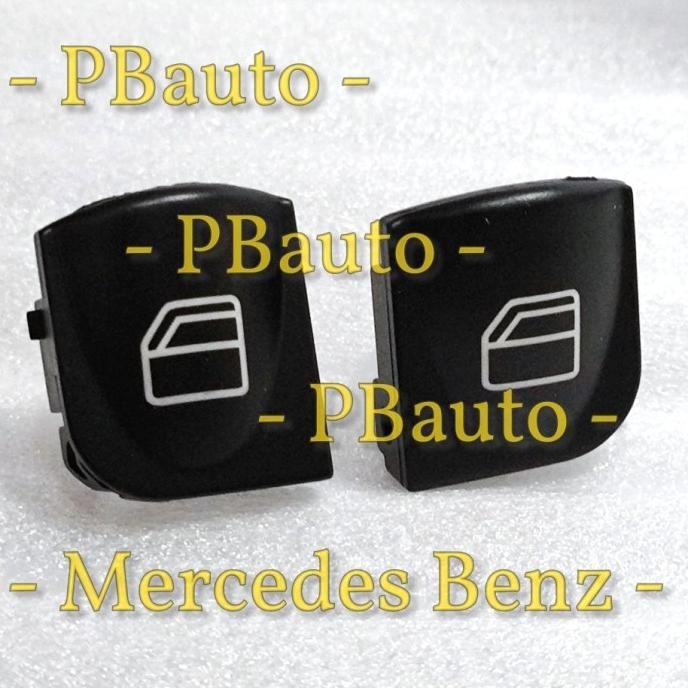 Switch - Knob Power Window w203 (2pcs) / Tombol Switch Power Window w203 Mercy