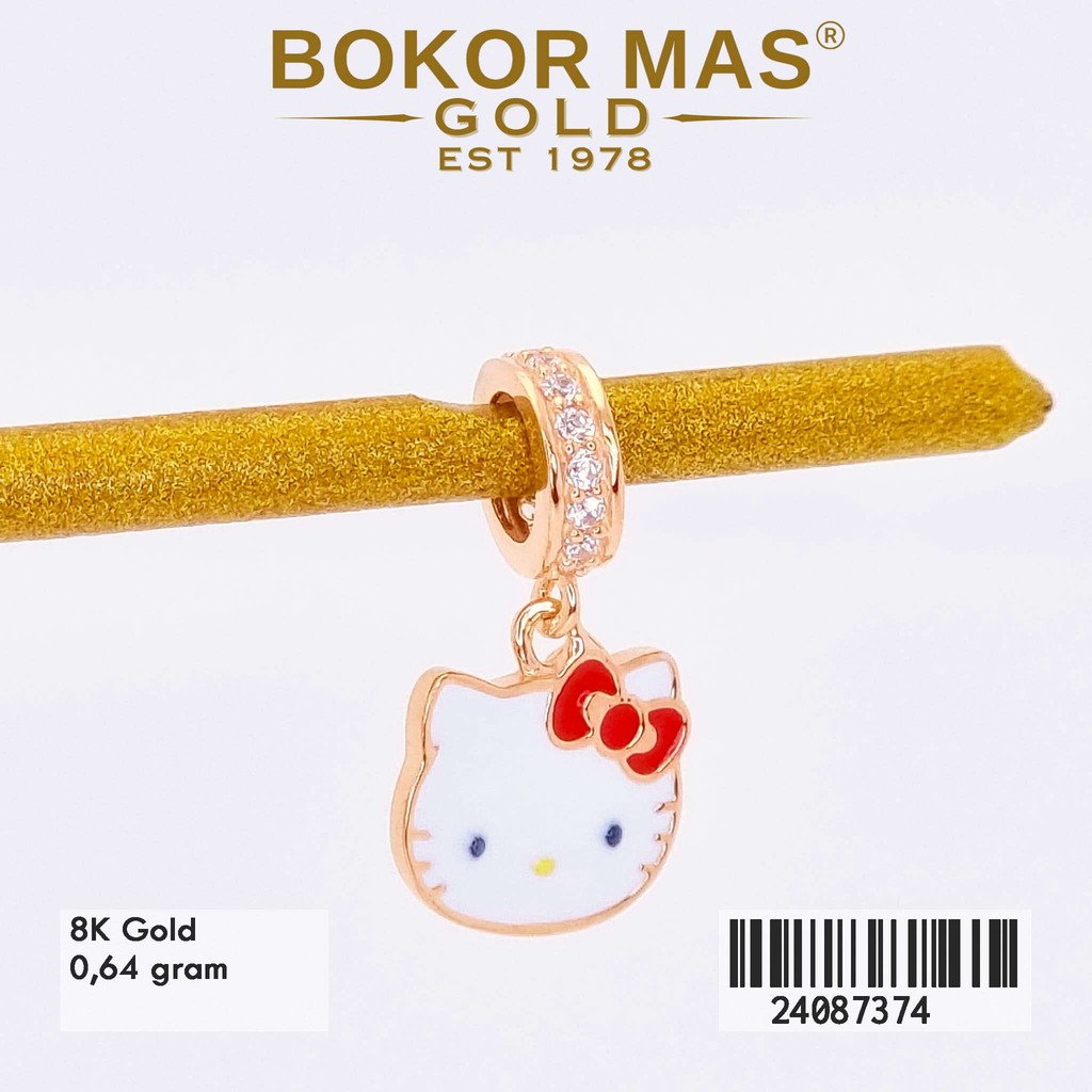 BokorMas Gold Liontin Anak Hk Emas Asli Kadar 8K 24087374