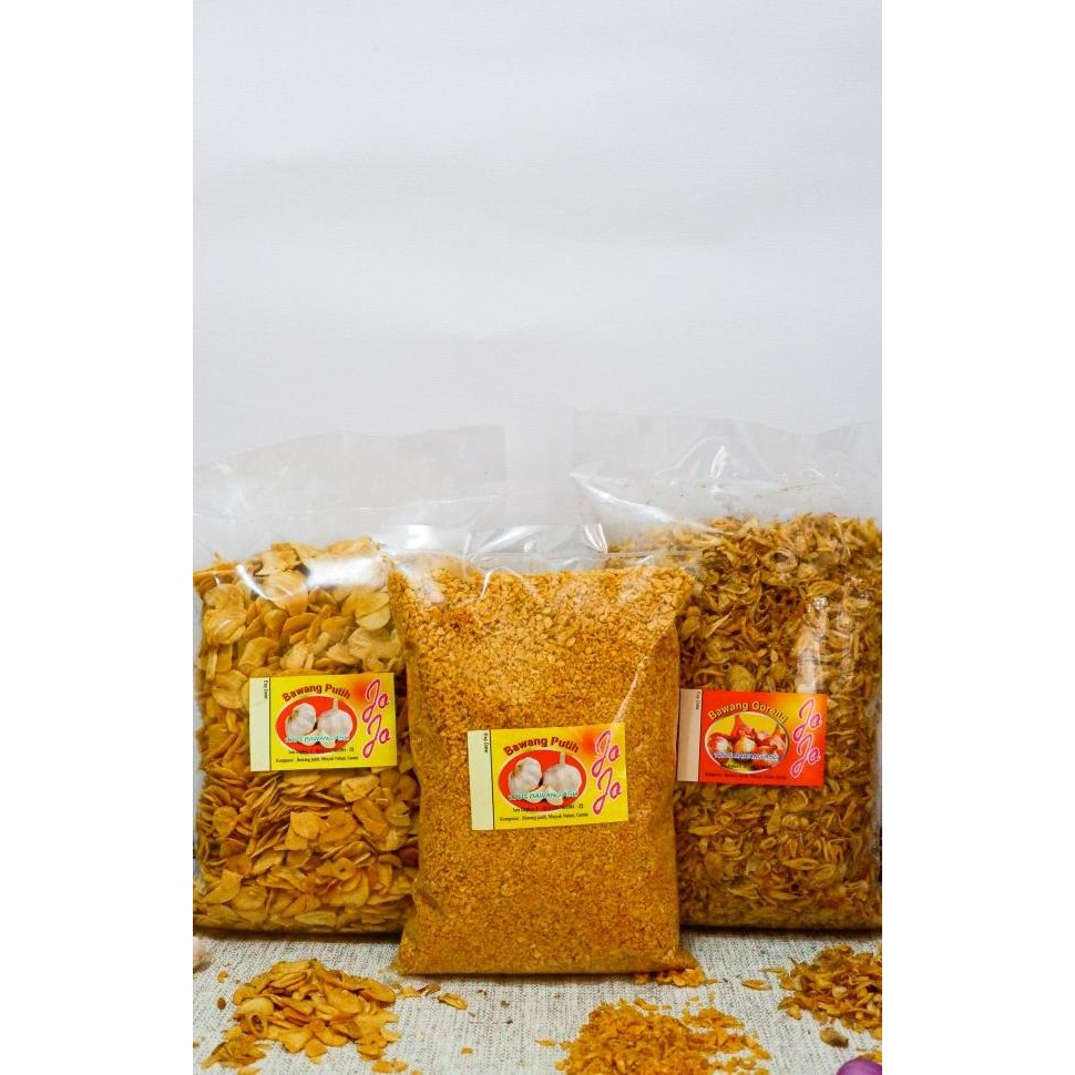 

Bawang Putih Goreng Jojo Cincang 500 Gr First Hand