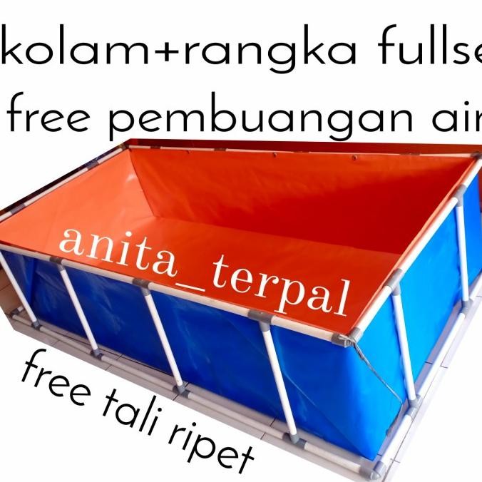 KOLAM TERPAL FULLSET+RANGKA 20010050 AS