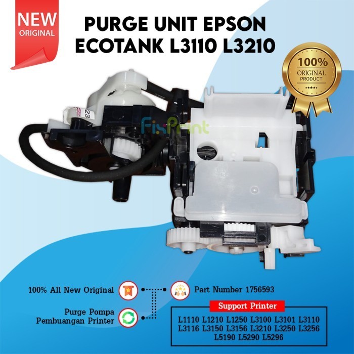 TERBARU - Pompa Purge Unit Epson L1110 L3110 Printer L4150 L5190 L6160 L6190
