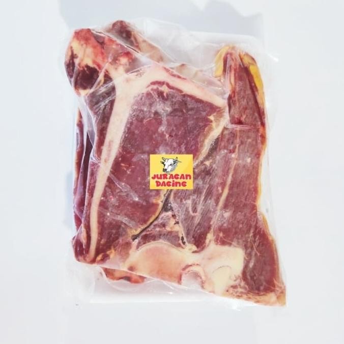 

Daging Sapi Aus T Bone Steak Premium 1 Kg Emangnyake