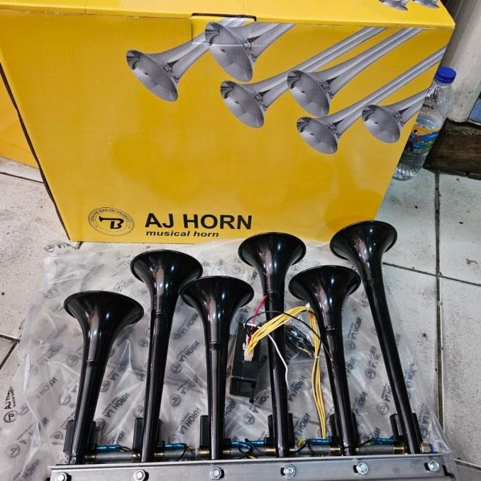 klakson mobil buss telolet basuri 6 corong 24 vol