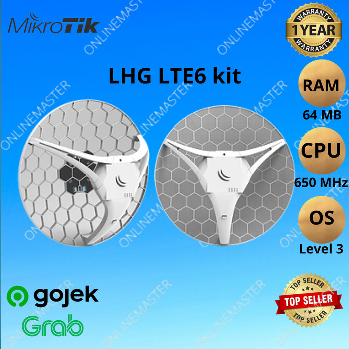 NEW Mikrotik LHG LTE6 kit RBLHGR&R11e-LTE6