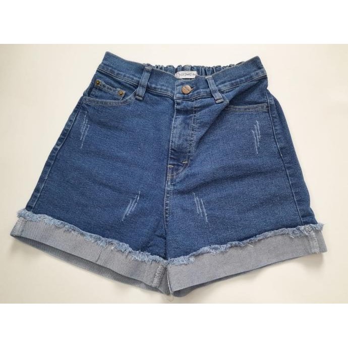 Short Premium Jeans Celana Pendek Jeans karet Wanita Exphobia Robin DS10