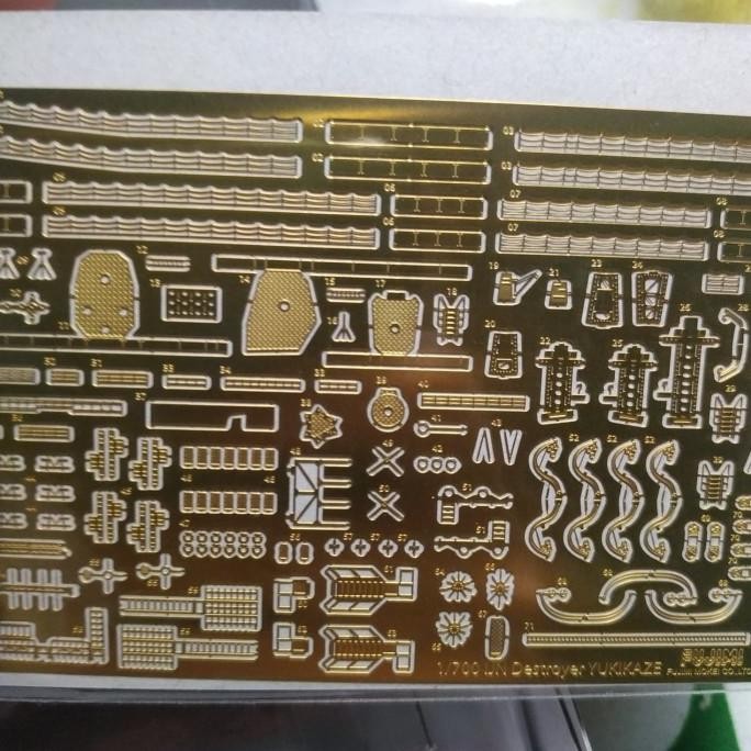 Tersedia Ijn Destroyer Yukikaze Dx 1/700 Fujimi Model Kit