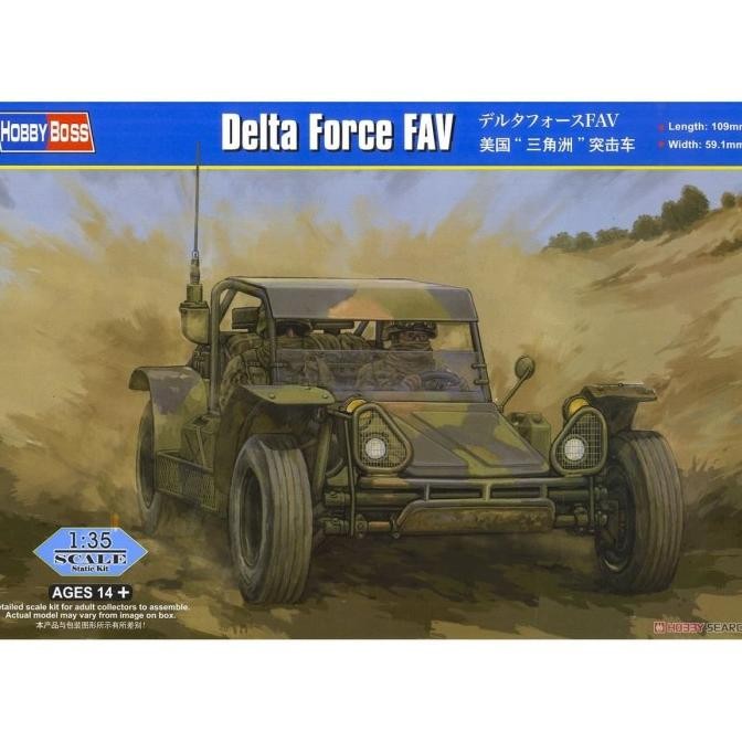 Tersedia Delta Force Fav 1/35 Hobby Boss Model Kit