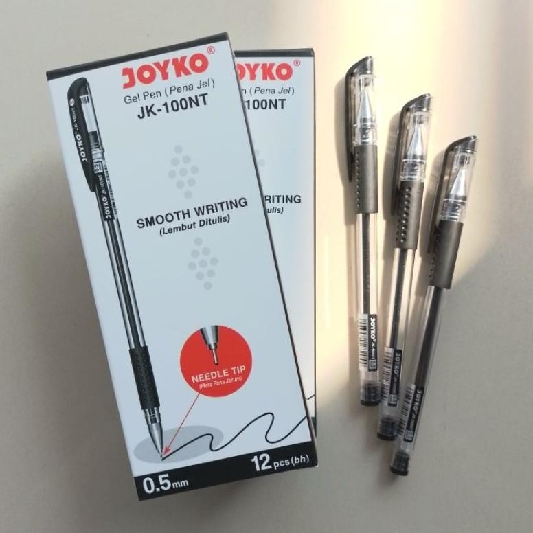 

Terlaris Pulpen Gel Pen Joyko Jk-100Nt ( 12 Pcs ) [ Original ]