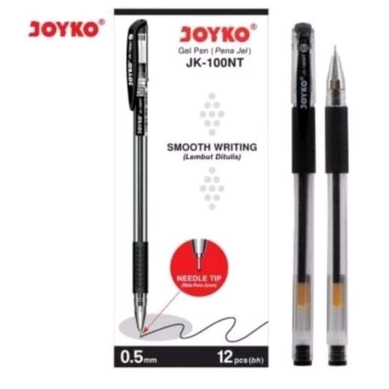

Terlaris Pulpen Joyko Jk 100 Nt 0,5Mm Smooth Writing Lembut Di Tulis 1Lusin(12Pcs)
