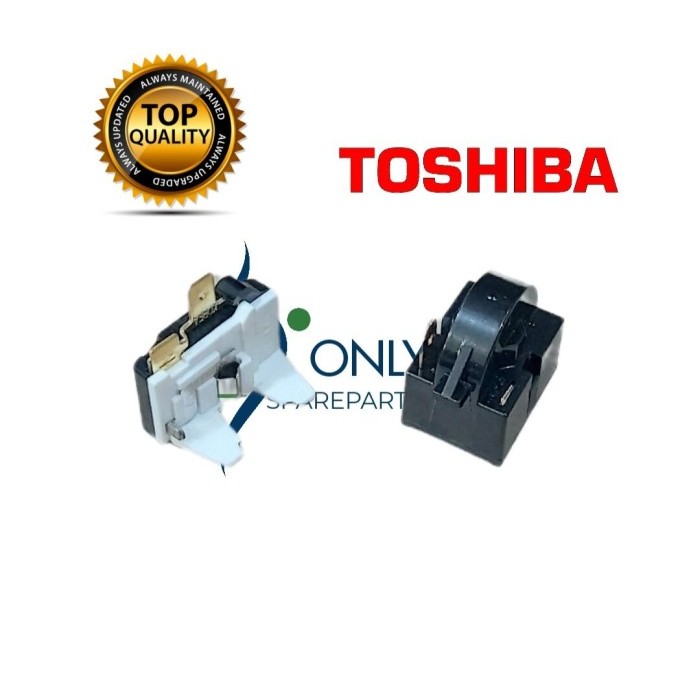 RELAY OVERLOAD KULKAS TOSHIBA 1 PINTU / OVERLOUD KULKAS TOSHIBA