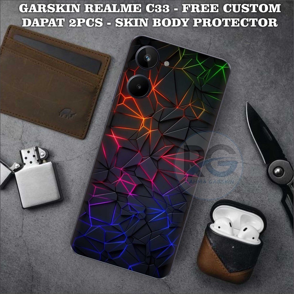 

BestSelling - Realme C33 Garskin Wrap Stiker Premium (FreeCustomOrder)