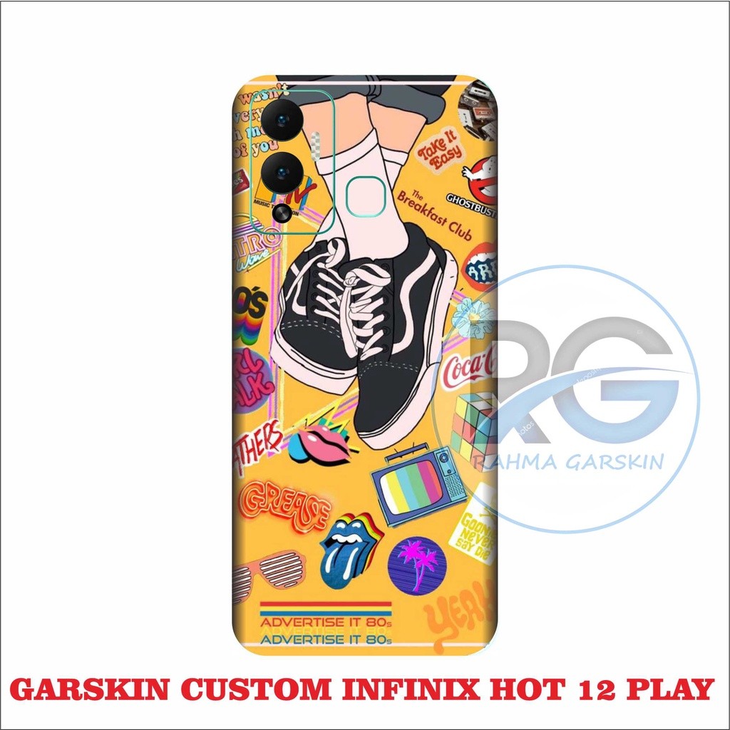 

BestSelling - Infinix Hot 12 Play Garskin Wrap Stiker Premium (FreeCustomOrder)