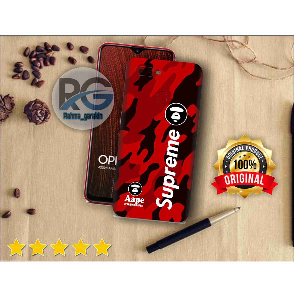 

BestSelling - Oppo A5s 2pcs Motif Suprm Via Chat Garskin Wrap Stiker Premium (FreeCustomOrder)