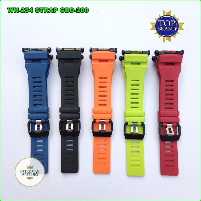 STRAP TALI JAM TANGAN CASIO G-SHOCK GBD-200 GBD200 GBD 200 PREMIUM