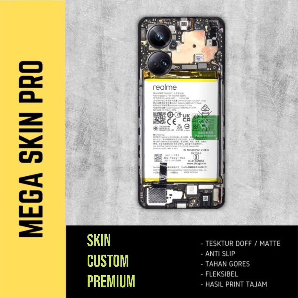 

BestSelling - Realme 10 Pro Garskin Wrap Stiker Premium (FreeCustomOrder)