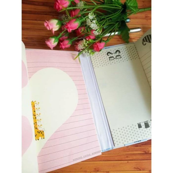 

Buku Diary Kunci / Buku Catatan / Notebook Fancy / Notes