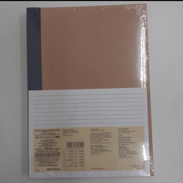 

Muji Notebook Set B5 Isi 5Pcs || Buku Berbgaris