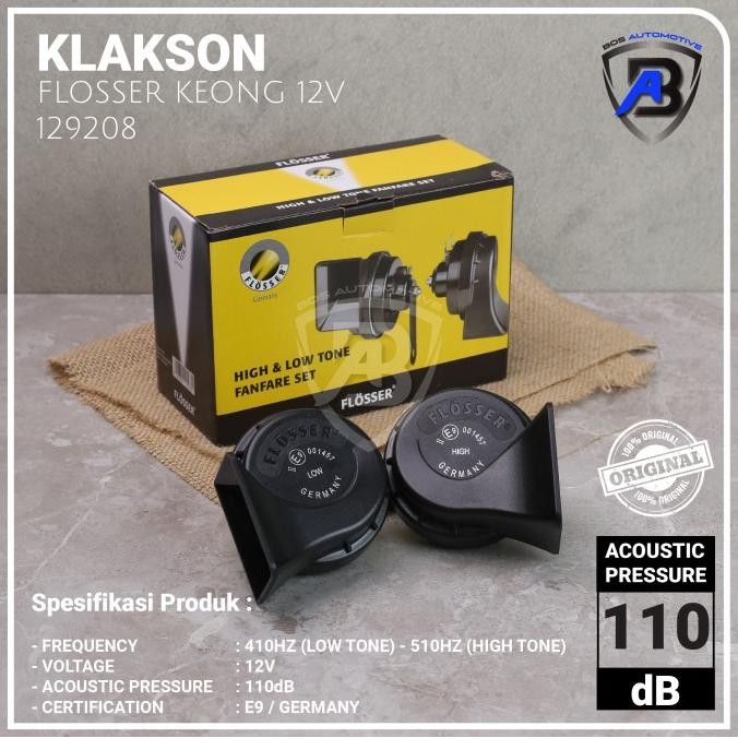 { Flosser (Fer) Klakson Bmw Keong Mobil Motor Germany Original }