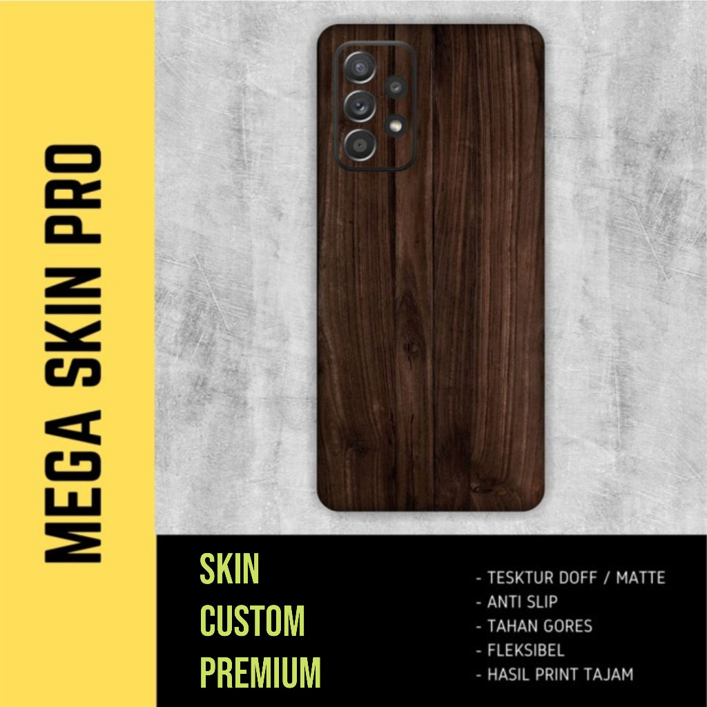 

BestSelling - Samsung A52 2 Wood2 Garskin Wrap Stiker Premium (FreeCustomOrder)