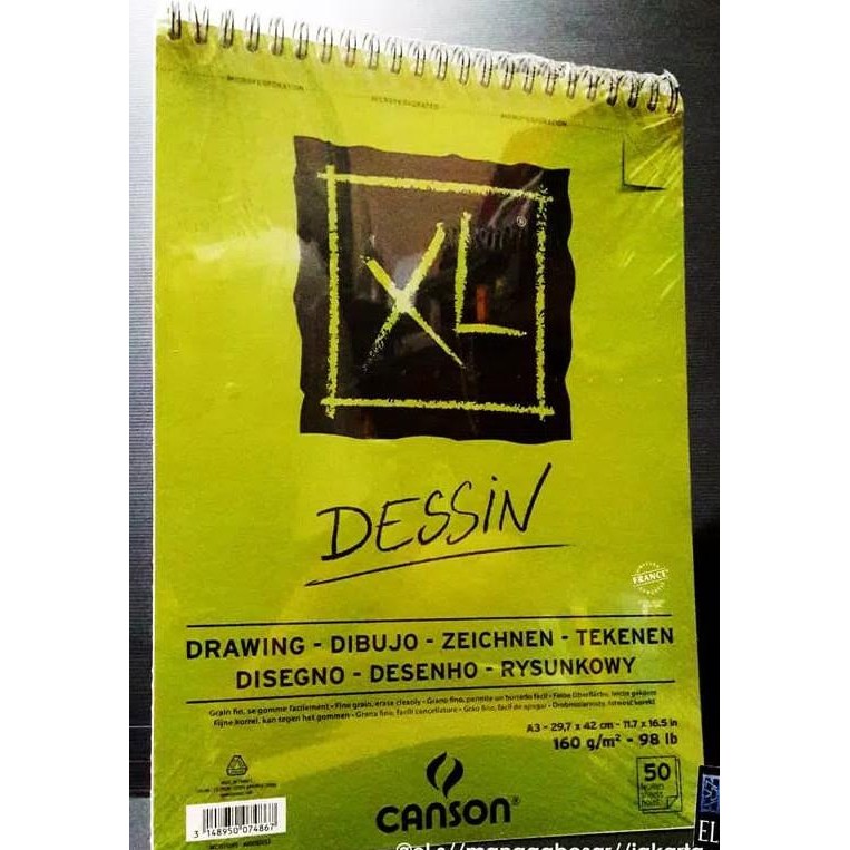 

Buku Gambar A3 / Xl Dessin Canson