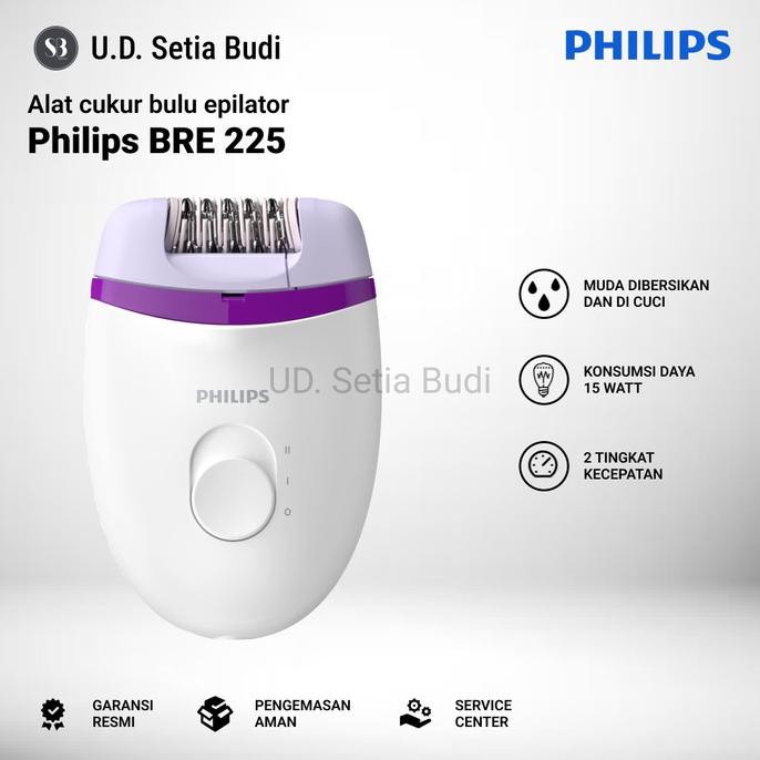 Alat Cukur Bulu Philips Epilator Philips BRE225 BRE225