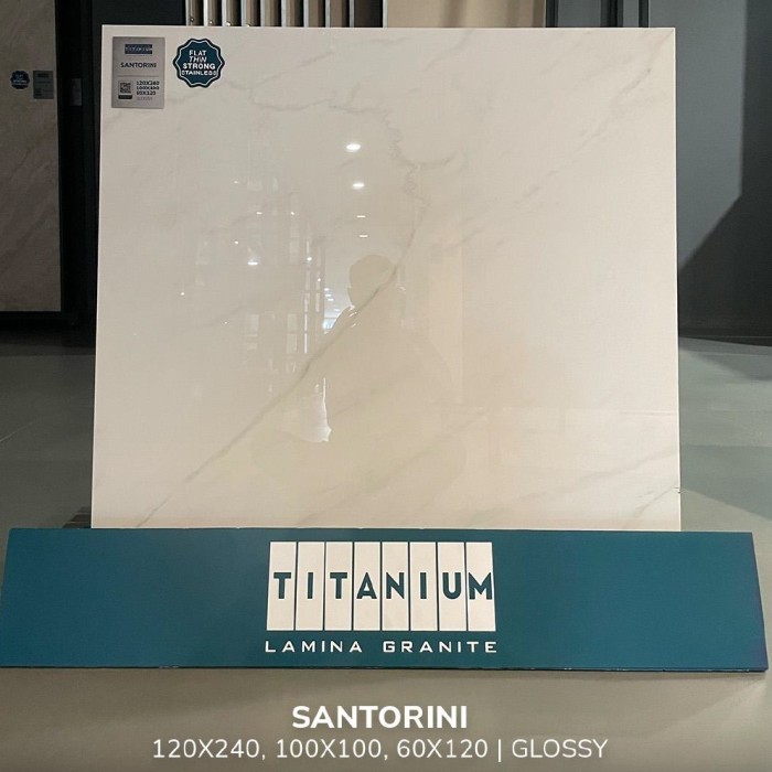 Titanium Granite - SANTORINI - GLOSSY - 100X100 - PREMIUM GRANIT