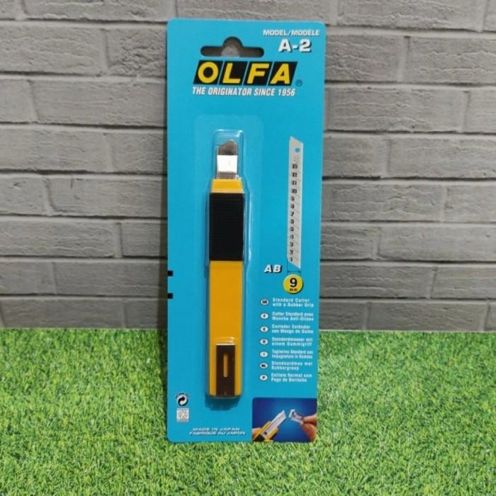 

Pisau Cutter 9Mm A-2 Olfa Snap Off Blade Cutter