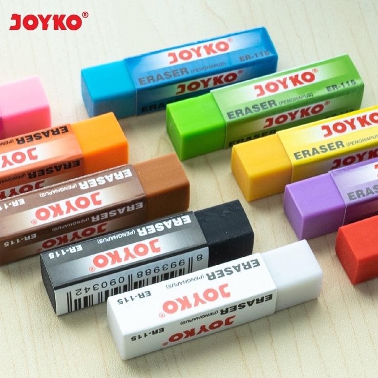 

(Pcs) Penghapus Joyko Pelangi Panjang Er-115 .30 Pcs [Terlaris] [Terbaik} [Best Seller]