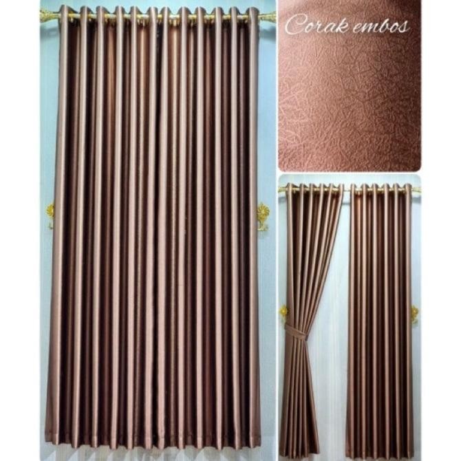 GORDEN BLACKOUT GLOSSY POLOS EMBOS PREMIUM SMOKRING TEBAL ABU TUA