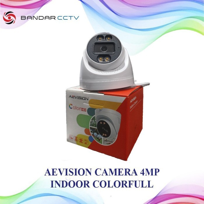 Aevision IP Camera Indoor CCTV Colorfull + Audio 4MP