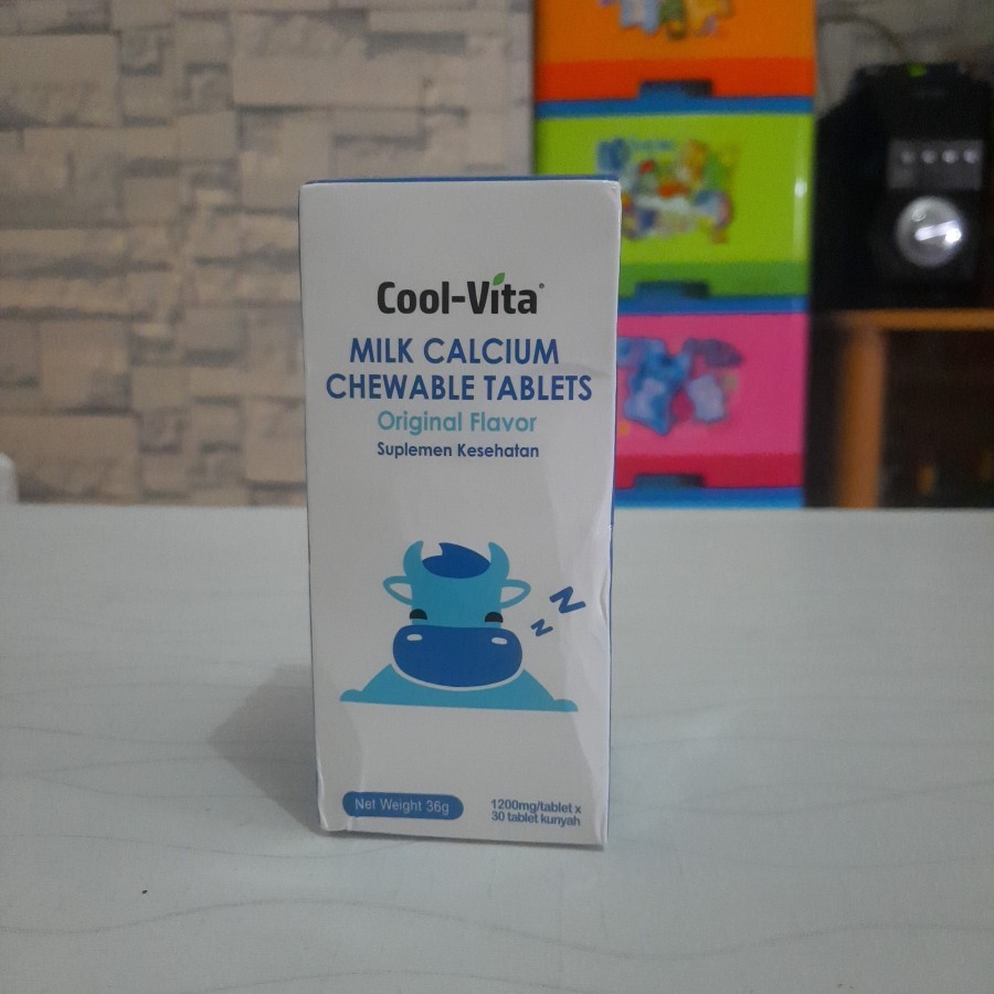 

COOL VITA MILK CALCIUM 30 TABLET EXP : 06/2027