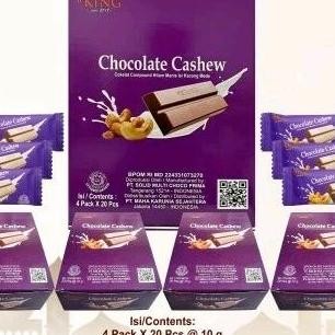 

Coklat Cashew 1Dus Isi 4Pak/Bisco/Hazelnut/Kurma/Peanut/Infinity