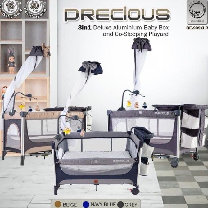 TERMURAH - Baby Box Babyelle Precious BE-999XLR 3in1 Deluxe Baby Box Ranjang Bayi