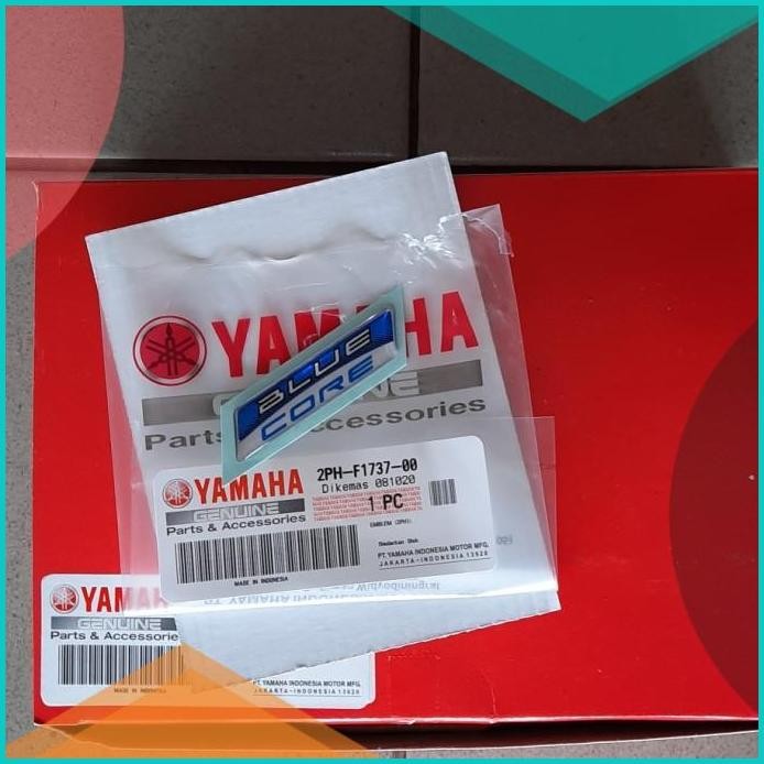 stiker emblem bluecore mio m3 soul gt nmax original ygp 11OKTZ4 onderd