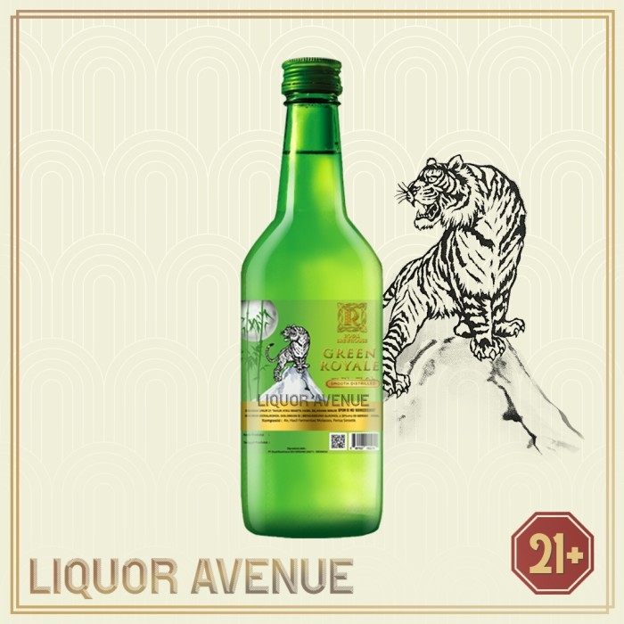 Royal Brewhouse Green Royale Soju Smooth Distrilled 350ml