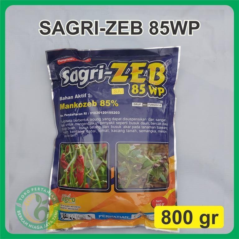FUNGISIDA SAGRI ZEB 85 WP 800 GR