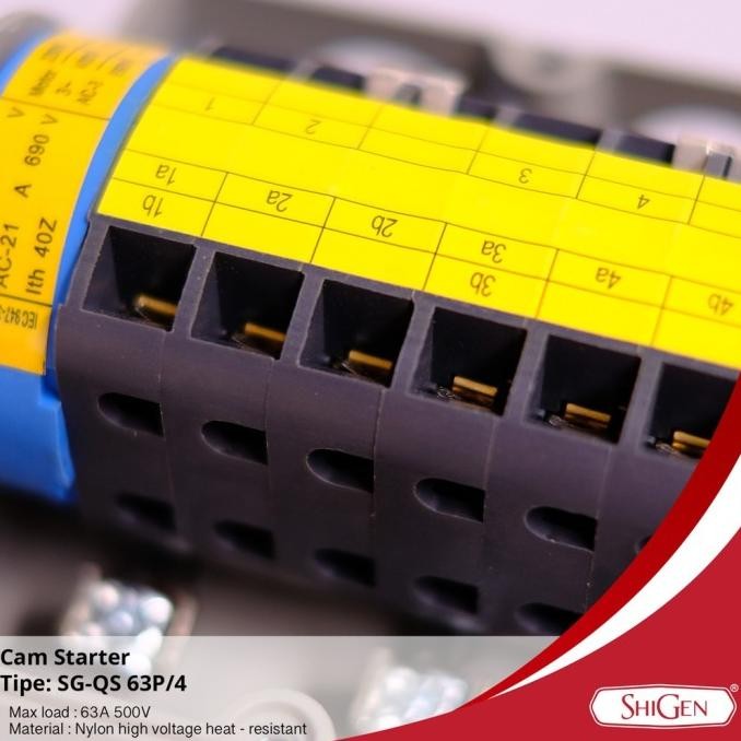 Original CAM STARTER/ OHM SAKLAR MODEL JERMAN /TUAS GENSET (I-0-II) SHIGEN NEW