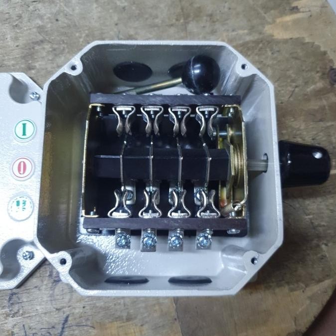 sale handle / cam starter / ohm saklar sakelar gz 4pole pisau 32a 32 a
