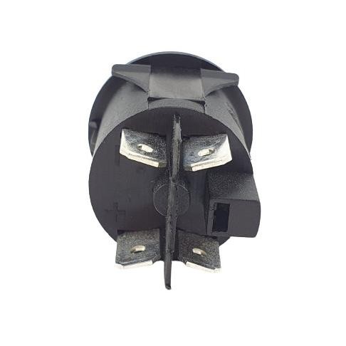 Original Tombol Power On Off Saklar 25mm Push Button Switch Self Locking