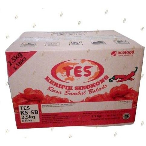 

Tes Keripik Singkong Rasa Sambal Balado 2,5Kg