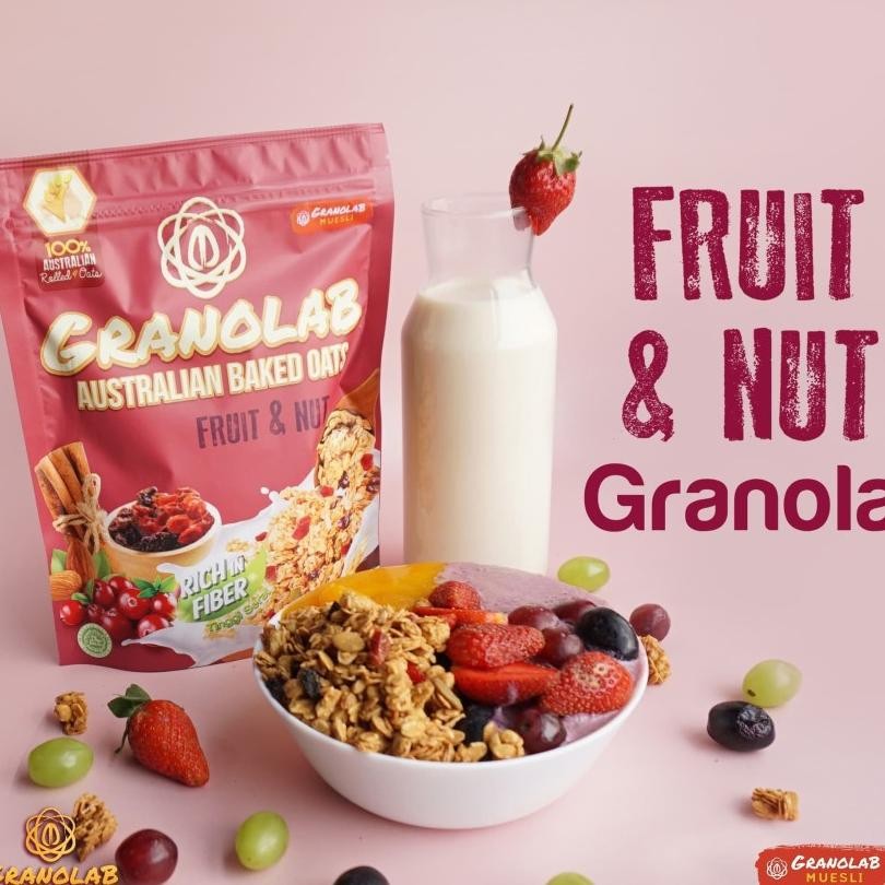 

Granola 500 Gr Fruit & Nut - Granolab Muesli
