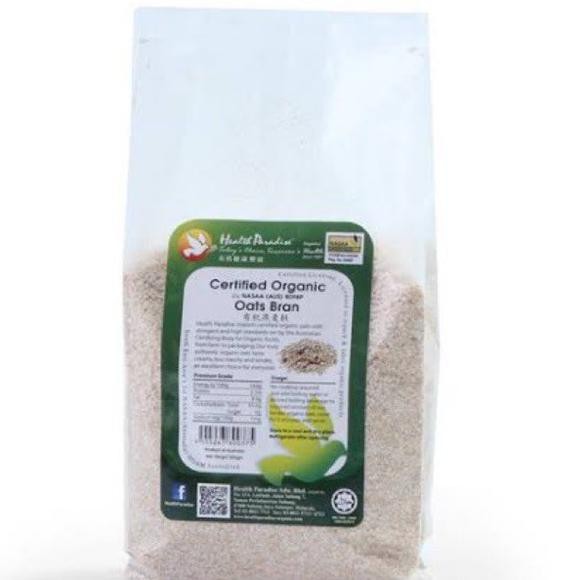 

Health Paradise Organic Oat Bran 500G