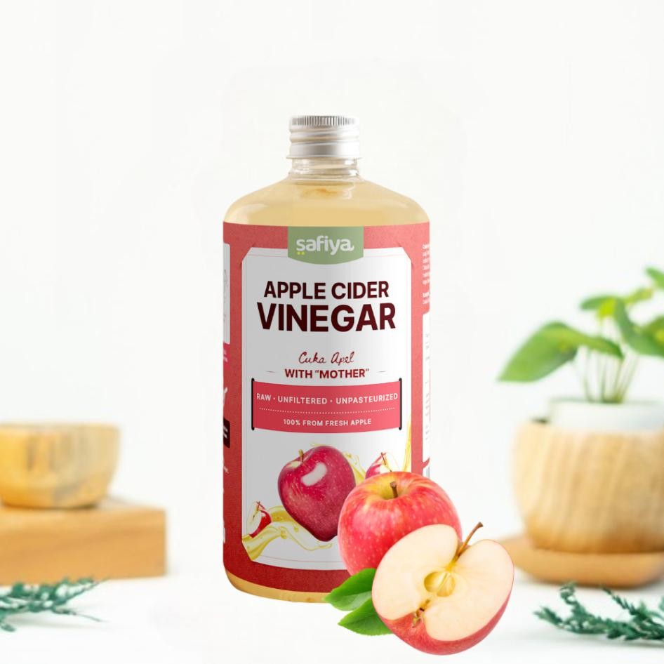 

Paket Hemat 1 Liter - Cuka Apel Safiya 500 Ml 2 Pcs Cider Vinegar With Mother