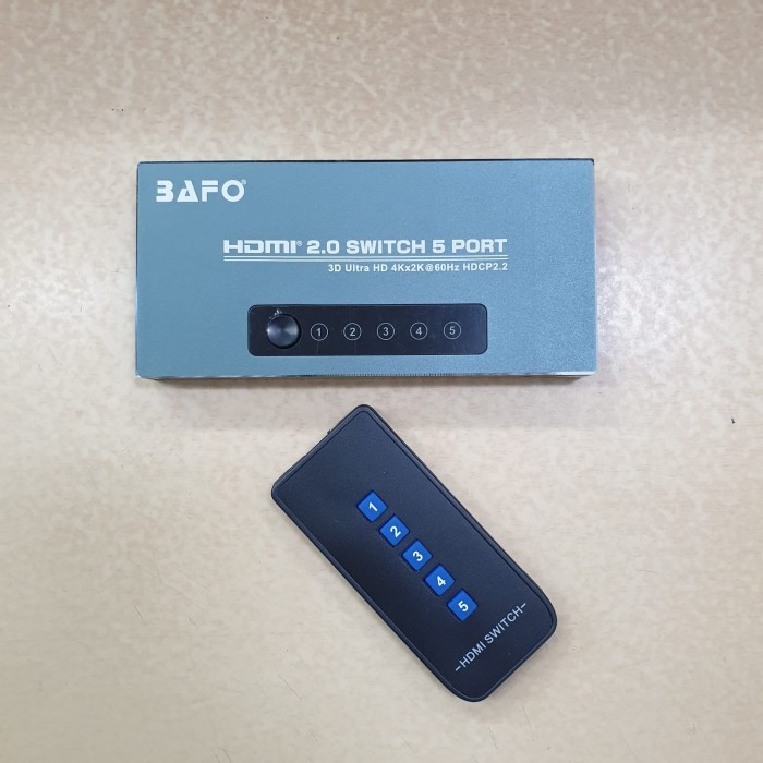 Bafo BF178 Hdmi Switcher 5 Port Full HD