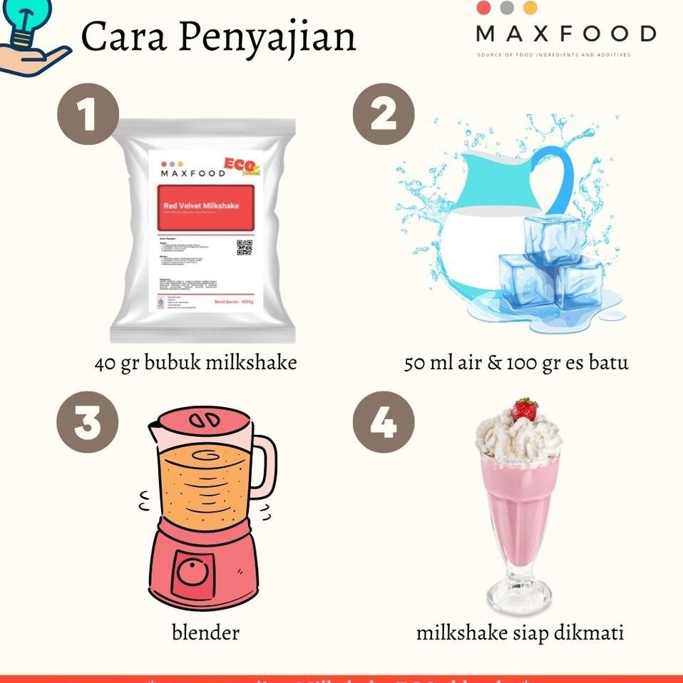 

[Eco] Taro Lkshake Powder / Bubuk Numan Rasa Talas Lkshake Ekonos 1 Kg