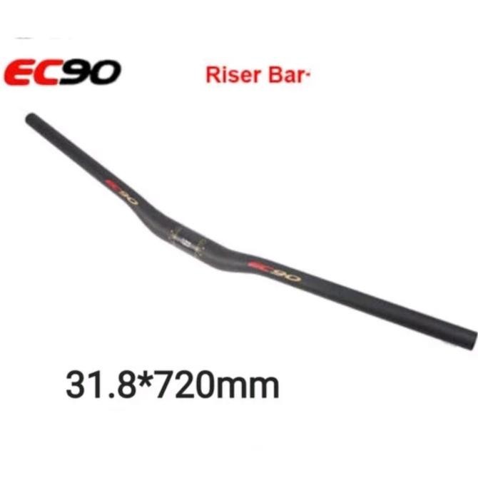 Handlebar EC90 Carbon Size 31.8MM - Handlebar Carbon Sepeda MTB Stang