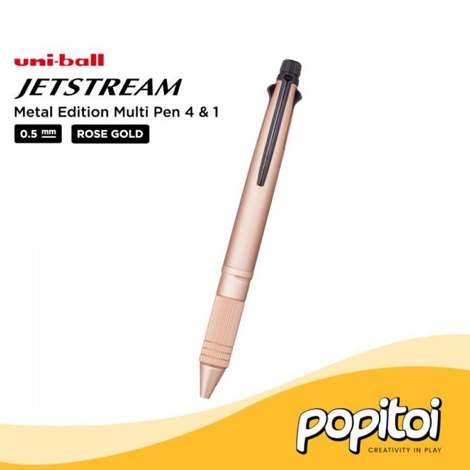 

Uni Ball JETSTREAM METAL Edition Multi Pen 4 & 1 0.5 mm Uniball Multip