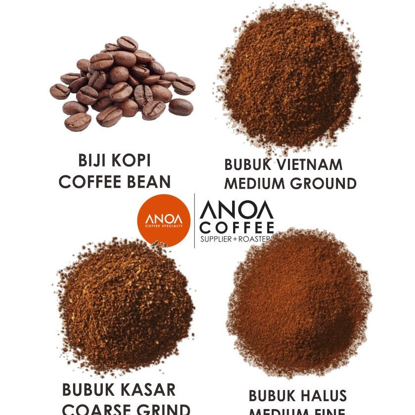 

Anoa Coffee Blend Melona 500Gr - Biji Kopi / Kopi Bubuk